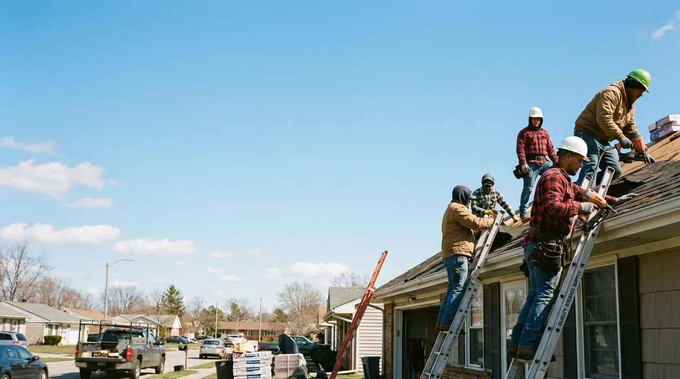 Roofing in Burkett, TX near me
